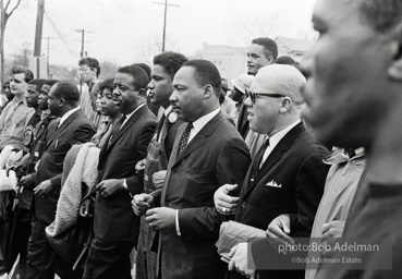 March to protest violence against SNCC-led protestors, Montgomery 1965