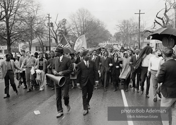 March to protest violence against SNCC-led protestors, Montgomery 1965