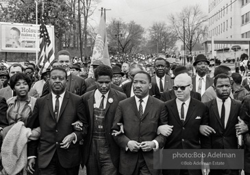 March to protest violence against SNCC-led protestors, Montgomery 1965