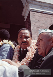 King in Selma preparing to march,