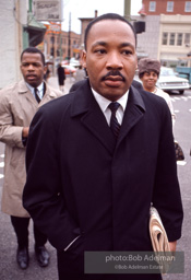 MLK after a federal judge, Frank Johnson, rules that the Selma-to-Montgomery march can proceed, Montgomery,  Alabama.  1965