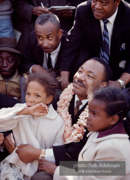 MLK at the beginning of the Selma to Montgomerymarch, Alabama. 1965