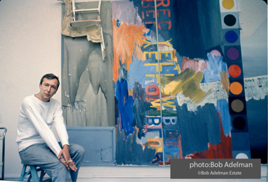 Jasper Johns. New York City, 1964.