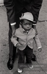 Daddy's little man,  Harlem, New York City  1959