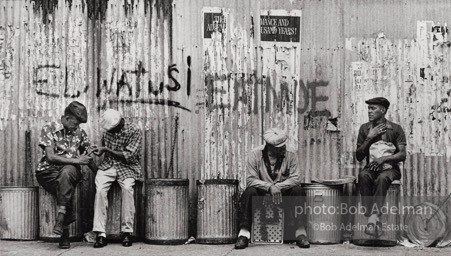 The Bedford Stuyvesant ghetto,  Brooklyn,  New York City.  1963