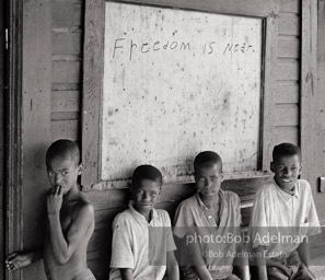 Writing on the wall, Alberta, Alabama.  1966