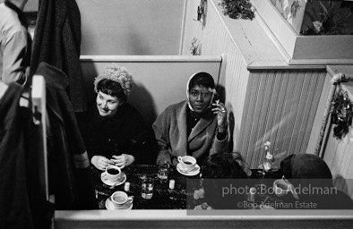 They sometimes served those who only sat and waited, Route 40 between Baltimore and Washington, D.C. 1962