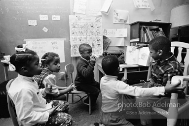 Innovative-English Infants School. New York City, 1970-Deborah Meirs' classroom; she later became an expert on improving public eduction. She put an emphasis on children learning through play rather than teaching, small class size, fostering children's curiosity and interest.11BIS_144_03a-09 001