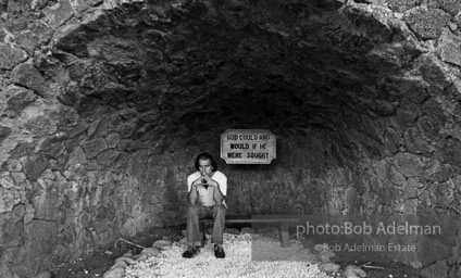 A recovering alcoholic, Duffy’s, Calistoga, California. (1989)