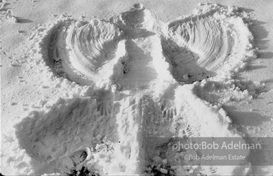 Snow Angel, New York City, 1970.