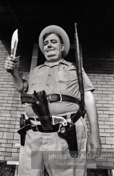 Mr. James Harvey, his version of an ideal sheriff. Coy, 1970.