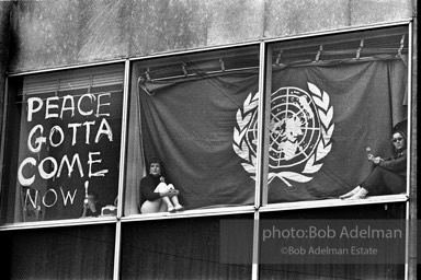 King led anti-Vietnam war protest. NYC, 1967.