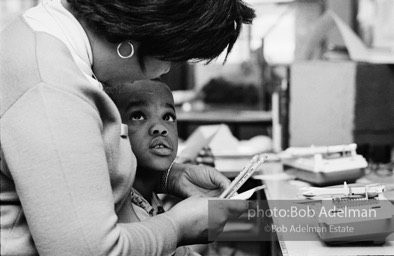 Innovative-English Infants School. New York City, 1970-Deborah Meirs' classroom; she later became an expert on improving public eduction. She put an emphasis on children learning through play rather than teaching, small class size, fostering children's curiosity and interest.BIS_01b-20 001