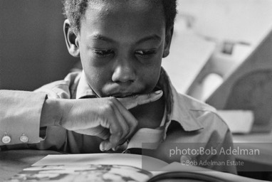 Innovative-English Infants School. New York City, 1970-Deborah Meirs' classroom; she later became an expert on improving public eduction. She put an emphasis on children learning through play rather than teaching, small class size, fostering children's curiosity and interest.BIS_04b-26 001