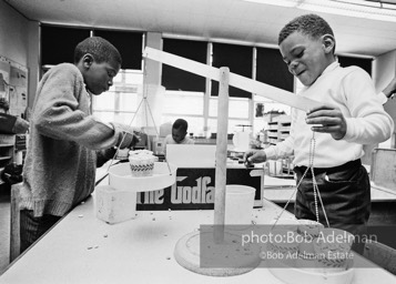 Innovative-English Infants School. New York City, 1970-Deborah Meirs' classroom; she later became an expert on improving public eduction. She put an emphasis on children learning through play rather than teaching, small class size, fostering children's curiosity and interest.BIS_36C-33 001