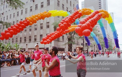 Gay Pride March. New York City, 1994