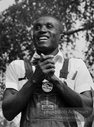 A marcher from Clarksdale, Mississippi. March on Washington, 1963.