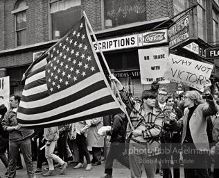 King led anti-Vietnam war protest. NYC, 1967.