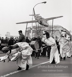 Vietnam War demonstration. New York City, 1968.