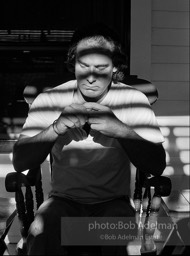 A recovering alcoholic, Duffy’s, Calistoga, California. (1989)