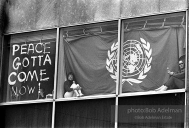 Martin Luther King led anti-Vietnam war protest. NYC, 1967. photo:Bob Adelman©Bob Adelman Estate.