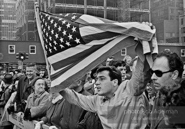 Martin Luther King led anti-Vietnam war protest. NYC, 1967. photo:Bob Adelman©Bob Adelman Estate.