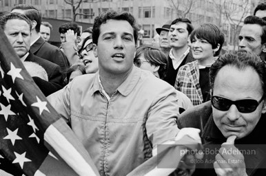 Martin Luther King led anti-Vietnam war protest. NYC, 1967. photo:Bob Adelman©Bob Adelman Estate.