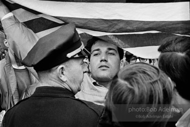 Martin Luther King led anti-Vietnam war protest. NYC, 1967. photo:Bob Adelman©Bob Adelman Estate.