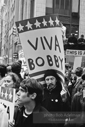 Martin Luther King led anti-Vietnam war protest. NYC, 1967. photo:Bob Adelman©Bob Adelman Estate.