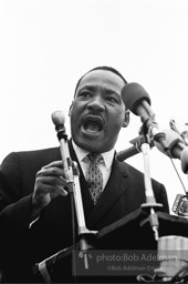 Martin Luther King addresses the largest peace demonstration against the Vietnam war at the United Nations Plaza. NYC.April 15. 1967 Martin Luther King addresses the largest peace demonstration against the Vietnam war at the United Nations Plaza. NYC.April 15. 1967