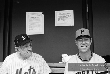Casey Stengel and Bill Virdon. From the book Casey Stengel and Bill Virdon. From the book