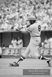 Willie Stargell at bat, 1973.-from the book Willie Stargell at bat, 1973.-from the book