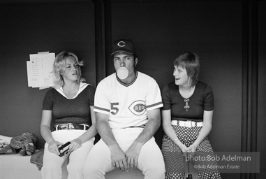 Johnny Bench and friends, 1973. From the book Johnny Bench and friends, 1973. From the book