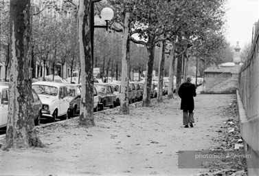 Nobel Prize winning author Samuel Beckett, Paris, 1986