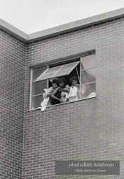 Young female protestors in detention, Birmingham 1963