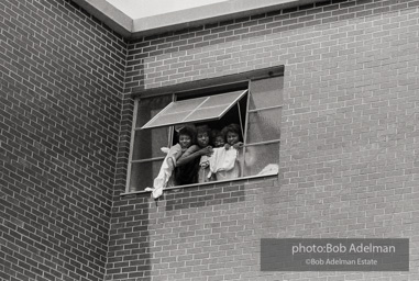 Young female protestors in detention, Birmingham 1963