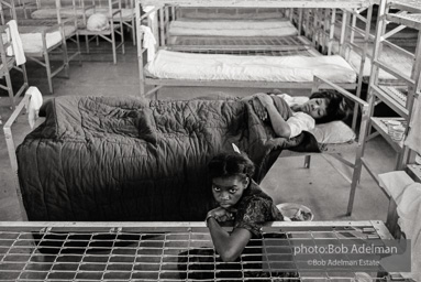 Young female protestors in detention, Birmingham 1963