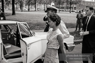 Demonstrator being arrested in downtown protests, Birmingham 1963