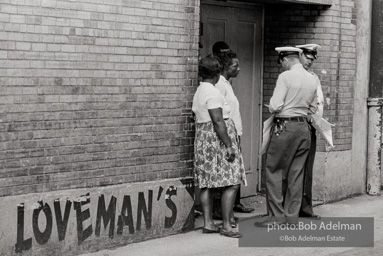 Protesters arrested outside Loveman’s department store, Birmingham 1963