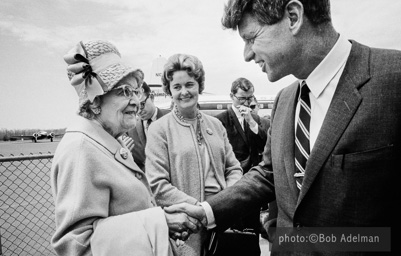 Senator Bobby Kennedy, 1966.