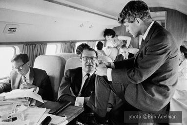 Senator Bobby Kennedy, 1966.