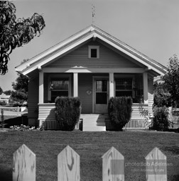 One of the family houses in Yakima, Washington; Carver remembered it his best boyhood home. (1989)