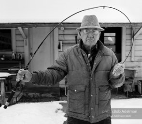 Frank Sandmeyer, a friend of Carver’s father who often fished with young Raymond Carver. (1989)