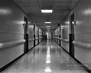 Mercy Hospital in Sacramento, California, where Carver worked nights. (1989)