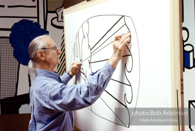 -photo©Bob Adelman, artwork ©Estate of Roy Lichtenstein