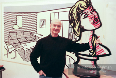 -photo©Bob Adelman, artwork ©Estate of Roy Lichtenstein