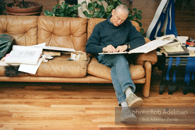 Roy Lichtenstein. Drawings for Chinese Landscape. 1996.-photo©Bob Adelman, artwork ©Estate of Roy Lichtenstein Roy Lichtenstein. Drawings for Chinese Landscape. 1996.-photo©Bob Adelman, artwork ©Estate of Roy Lichtenstein