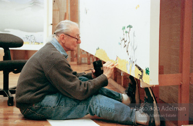 Roy Lichtenstein, Landscape with Scholar's Rock, 1996.-photo©Bob Adelman, artwork ©Estate of Roy Lichtenstein