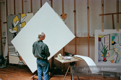 -photo©Bob Adelman, artwork ©Estate of Roy Lichtenstein