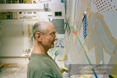 Roy Lichtenstein, Interior with Painting of Bather 1997.-photo©Bob Adelman, artwork ©Estate of Roy Lichtenstein